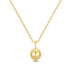 Gold Mother of Pearl Pendant Necklace